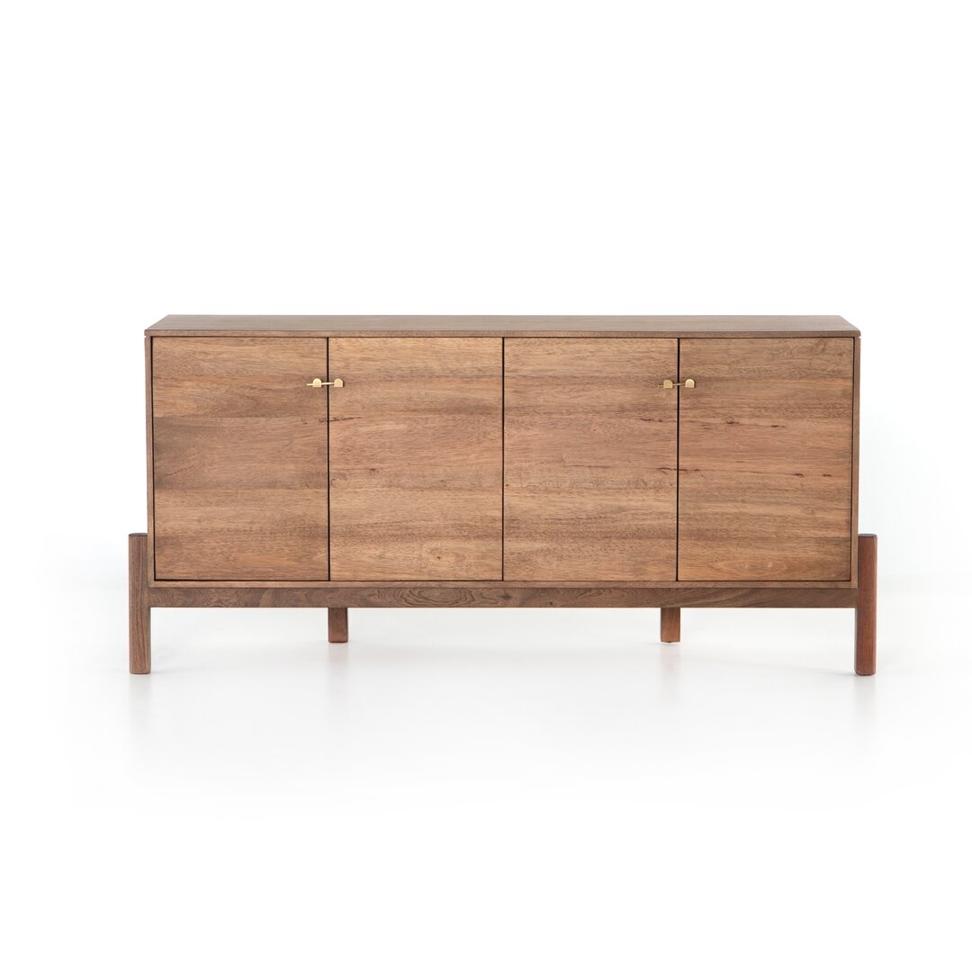 "Four Hands 70"" Wide Acacia Wood Sideboard" - Image 0