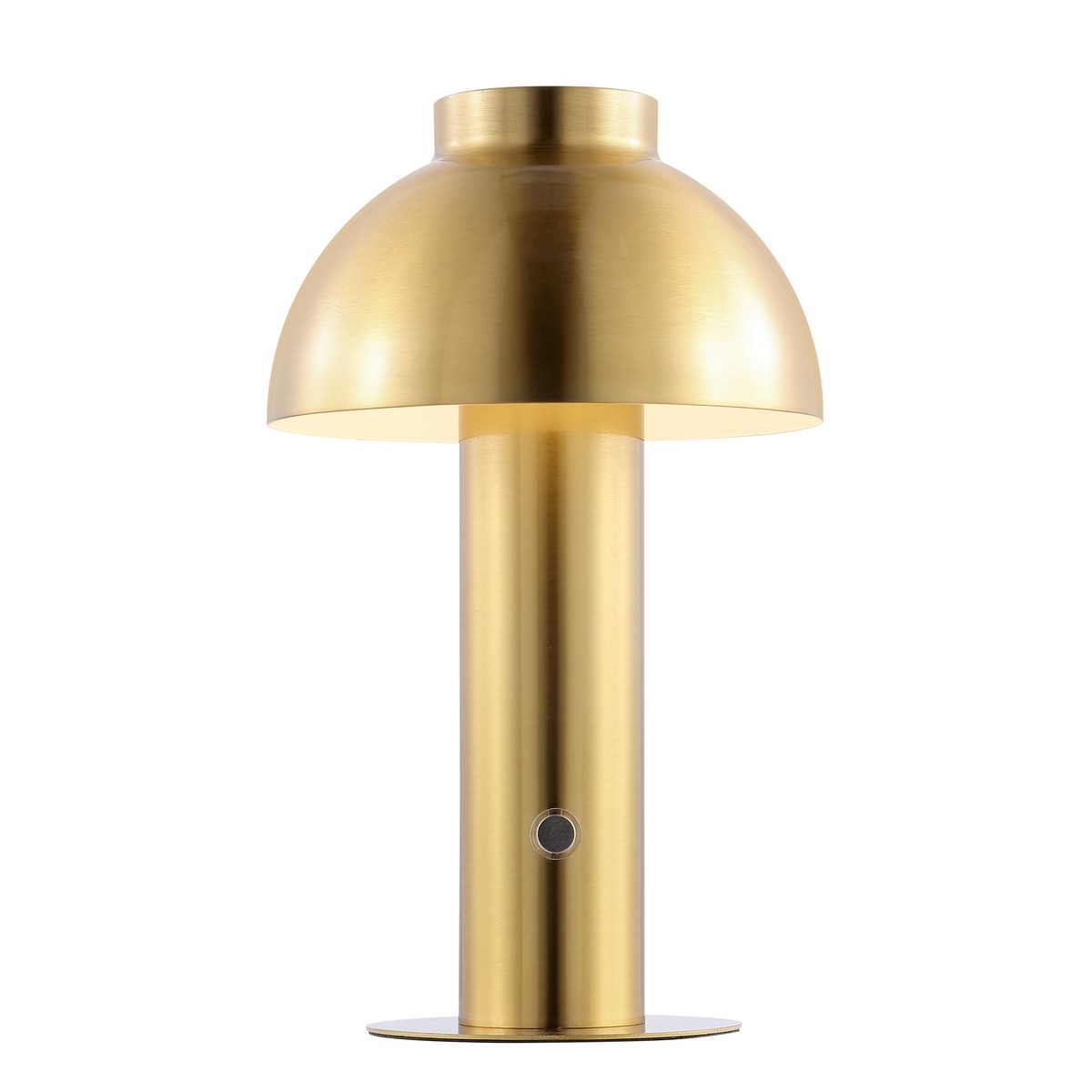 Niara Rechargeable Led Table - Brass - Safavieh - Image 3