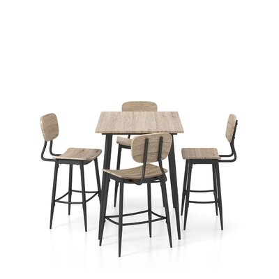 Broaddus 5 Piece Counter Height Dining Set - Image 0
