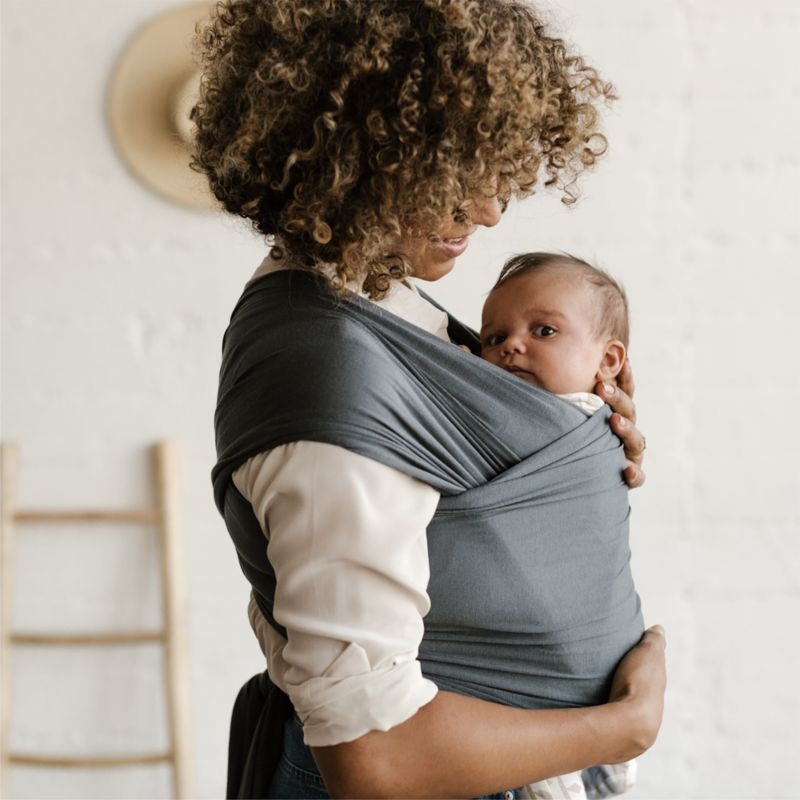 Solly Baby Orion Grey Baby Wrap - Image 3