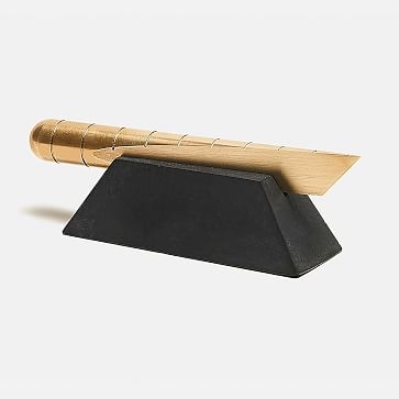 Desk Knife Plinth Concrete Black Plinth - Image 2
