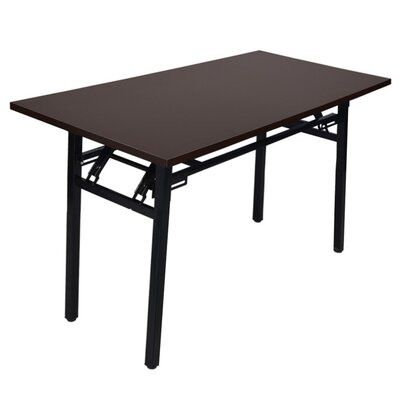 Folding Computer Desk Modern Simple Office Desk Writing Table For Home Office Study 47"Long - Image 0