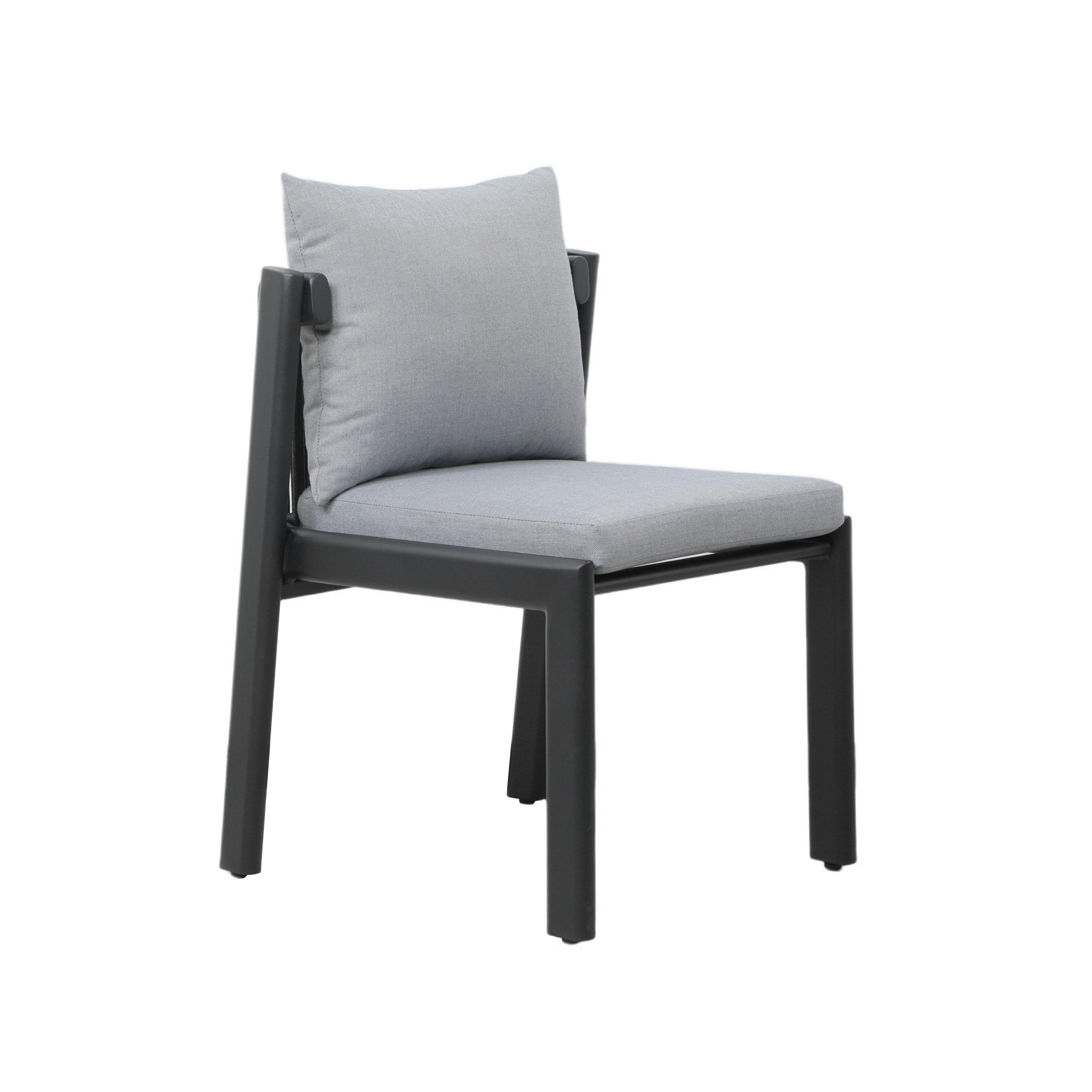 Nancy Grey Outdoor Dining Chair - Image 0