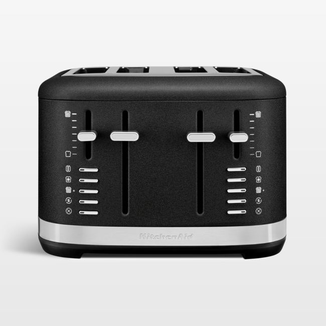 KitchenAid ® 4-Slice Toaster in Cast Iron Black - Image 0