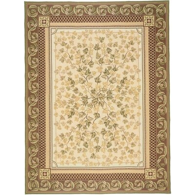 One-of-a-Kind Hand-Knotted Beige/Brown 12'2" x 17'7" Wool Area Rug - Image 0