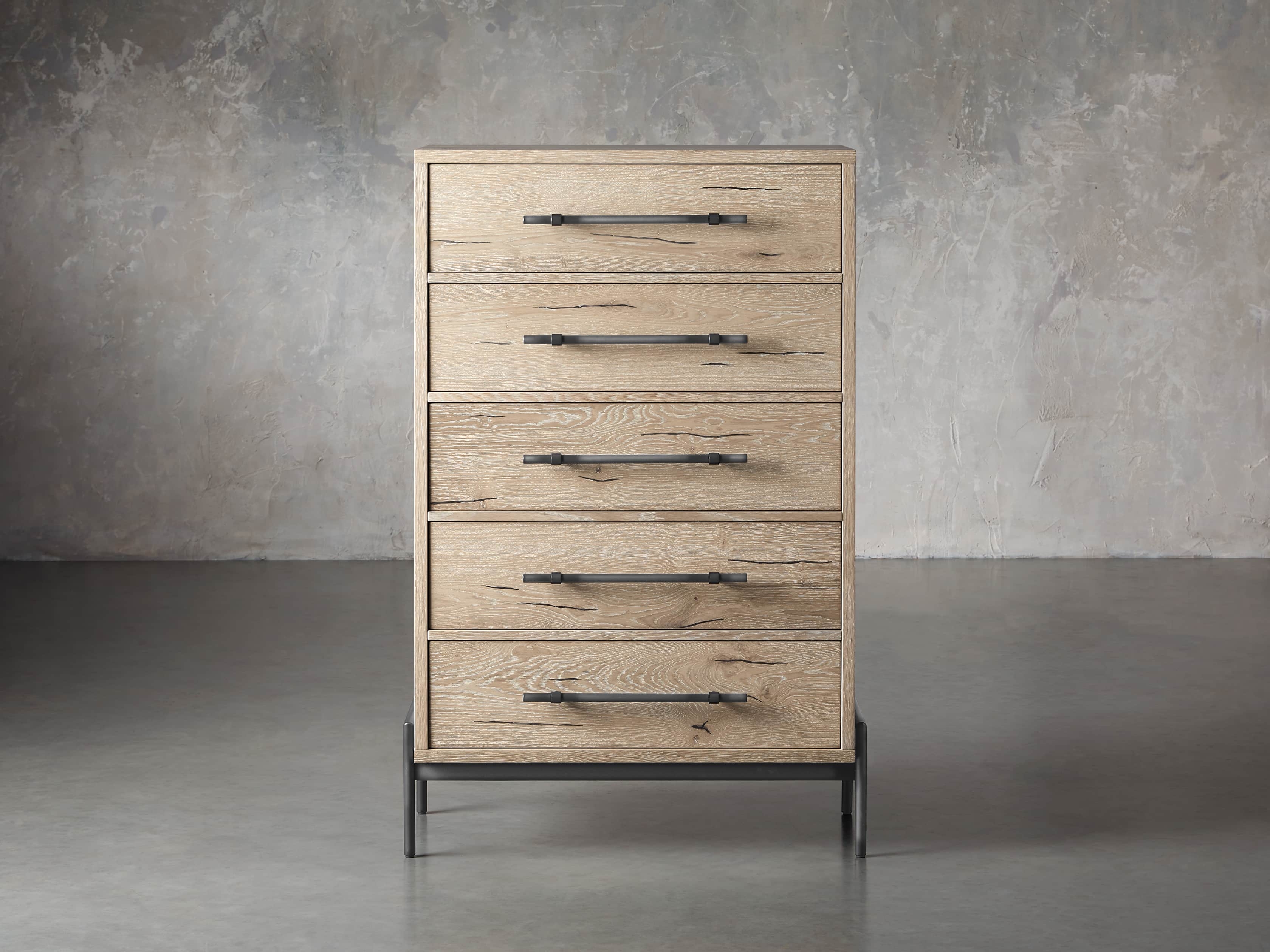 Sullivan Five Drawer Dresser in Wood Natural  Northman Sable - Image 0