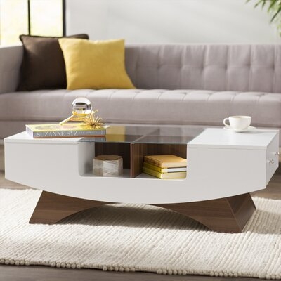 Madilynn Coffee Table with Storage - Image 0