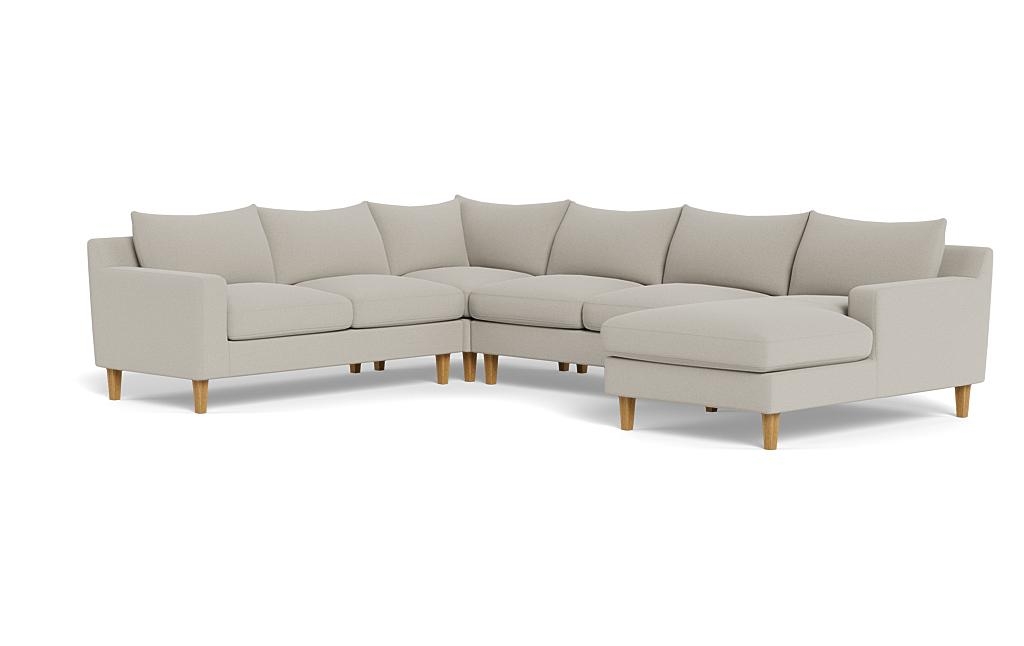 Sloan 4-Piece Corner Sectional Sofa with Right Chaise - Image 2
