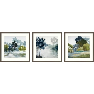 Soft Field Reflections - Set Of 3 By Jacqueline Ellens - Image 0