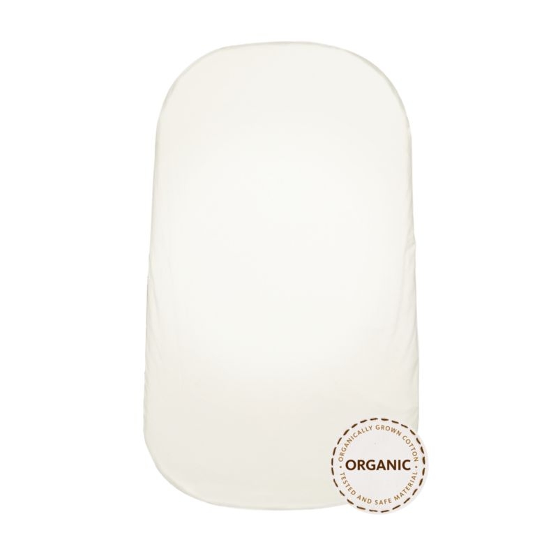 BABYBJÖRN ™ Rocking Cradle Bassinet White Fitted Sheet - Image 2