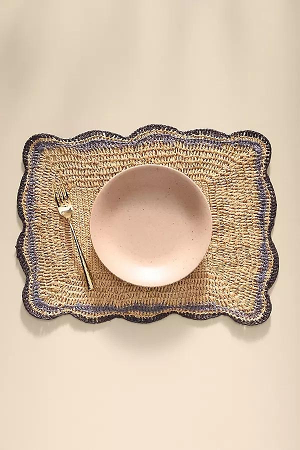 Handwoven Rectangle Garden Party Placemat - Image 0