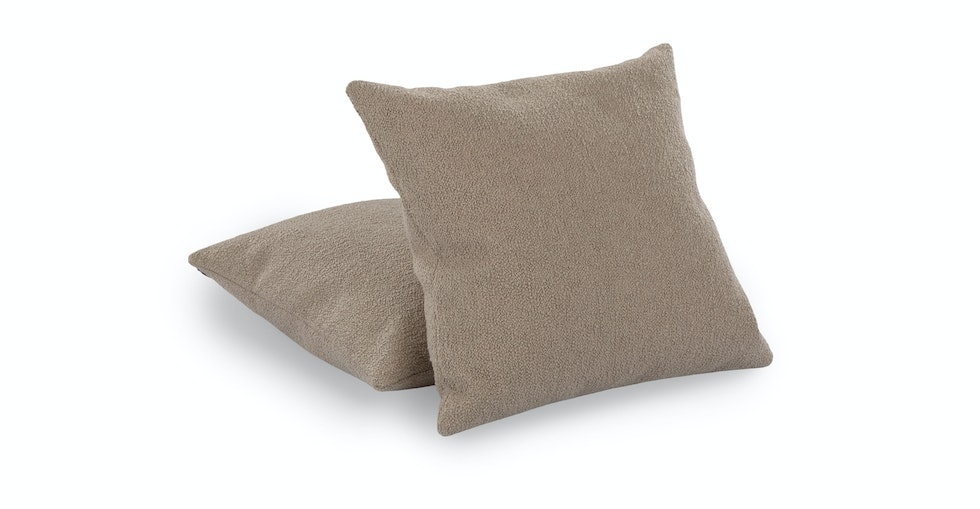 Gabriola Pillow Set - Sandstone Wool Bouclé - Image 0