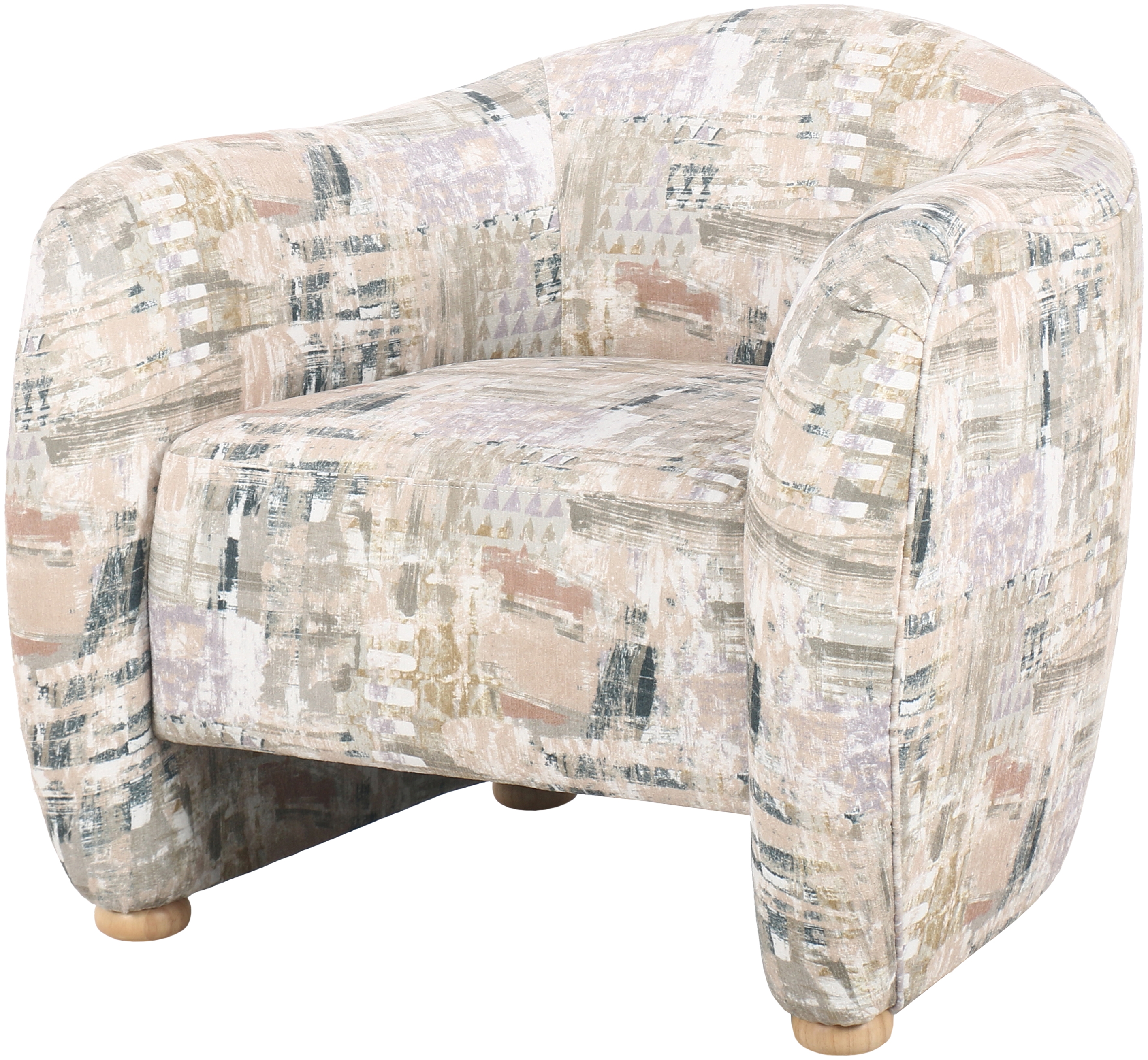 Julian Polyester 30"H x 35"W x 31"D Accent Chair - Image 0