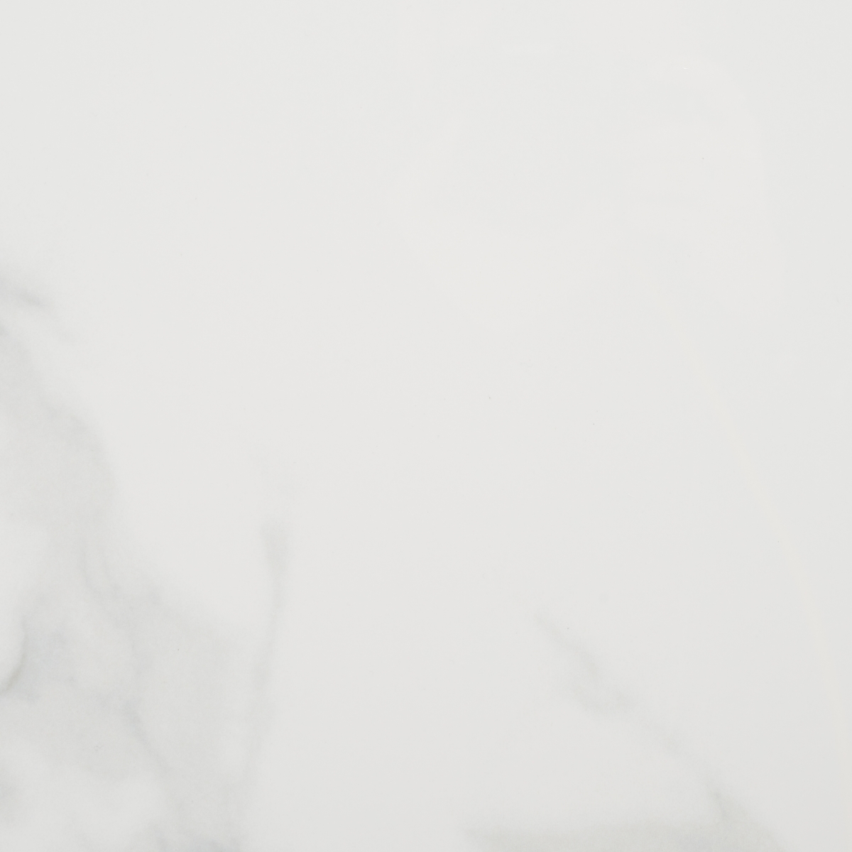 Karina Square End Table - White Ceramic Faux Marble - Safavieh - Image 4