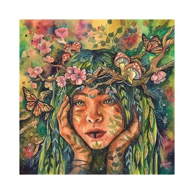 Awakening Forest by Kat Fedora - Wrapped Canvas Print - Image 0