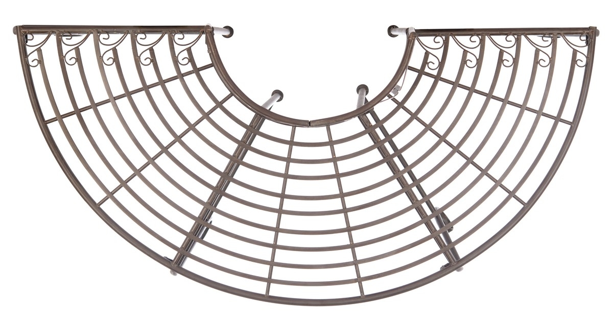 Abia Tree Bench - Rustic Brown - Safavieh - Image 5