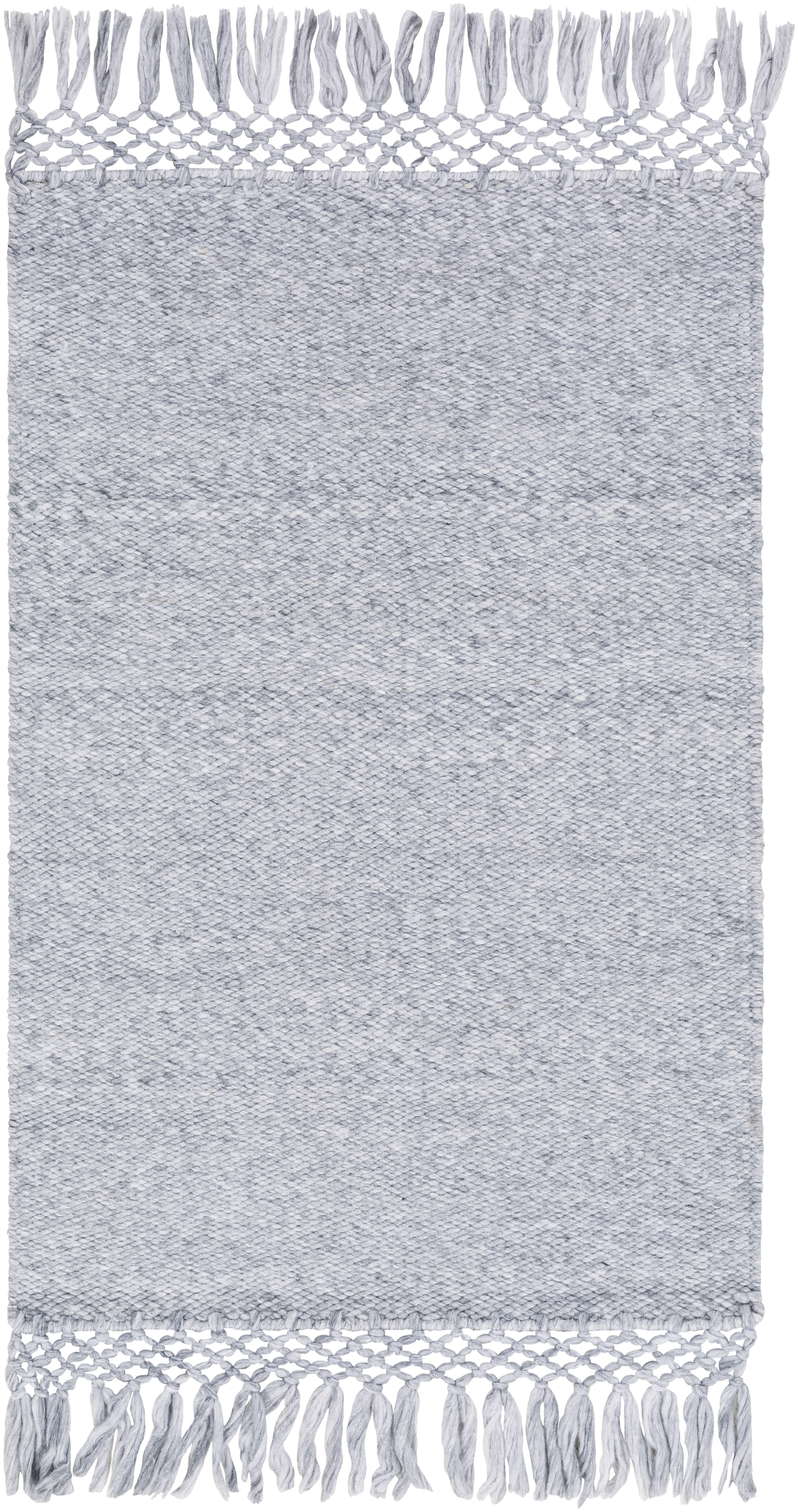 Azalea Gray Indoor 2' x 3' Handmade Rug - Image 0