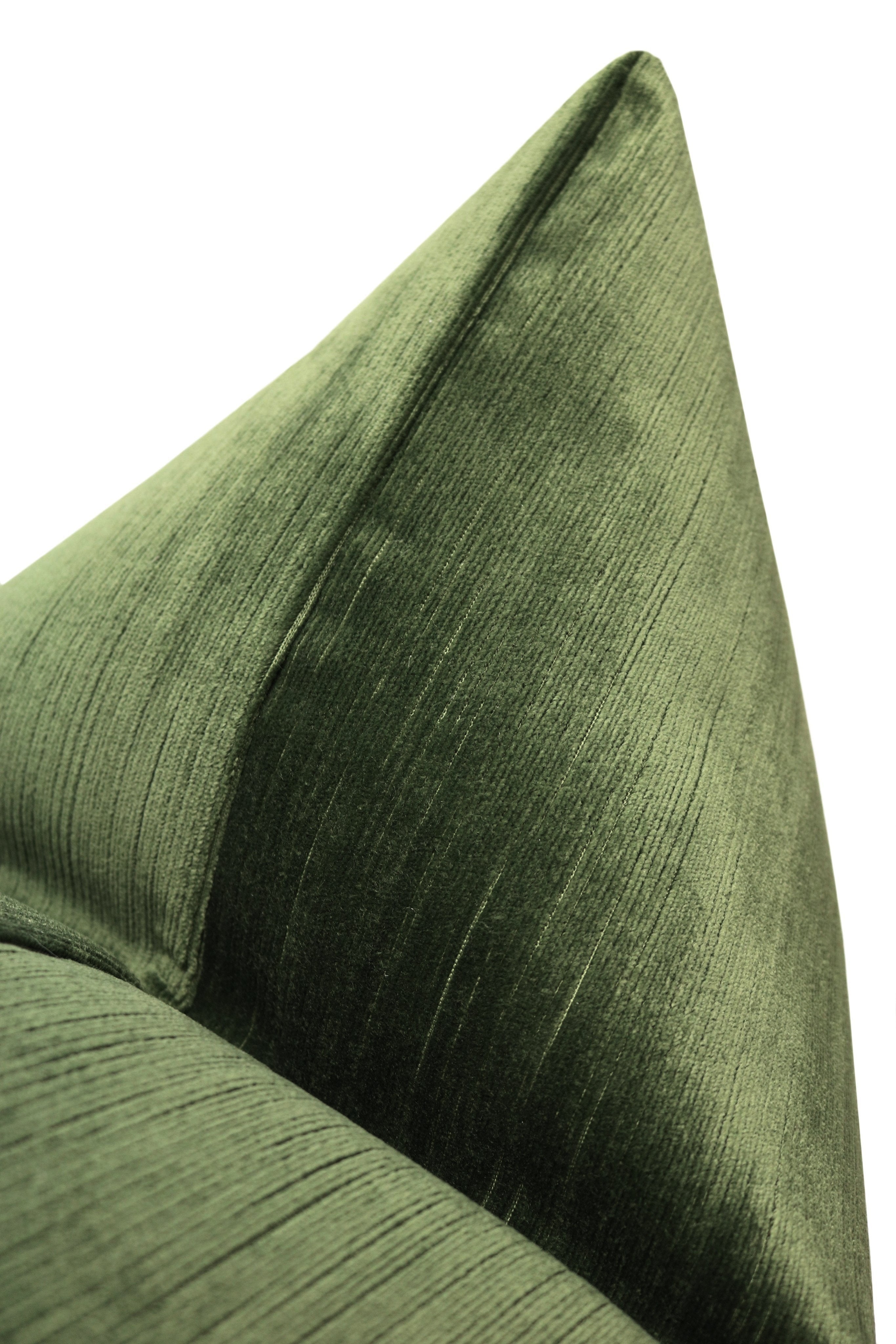 STRIE VELVET // OLIVE - 14" X 36" - Image 2