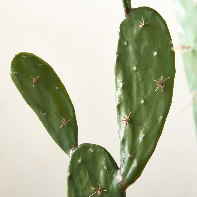 Faux Potted Cactus Plant 4'9'' - Image 2