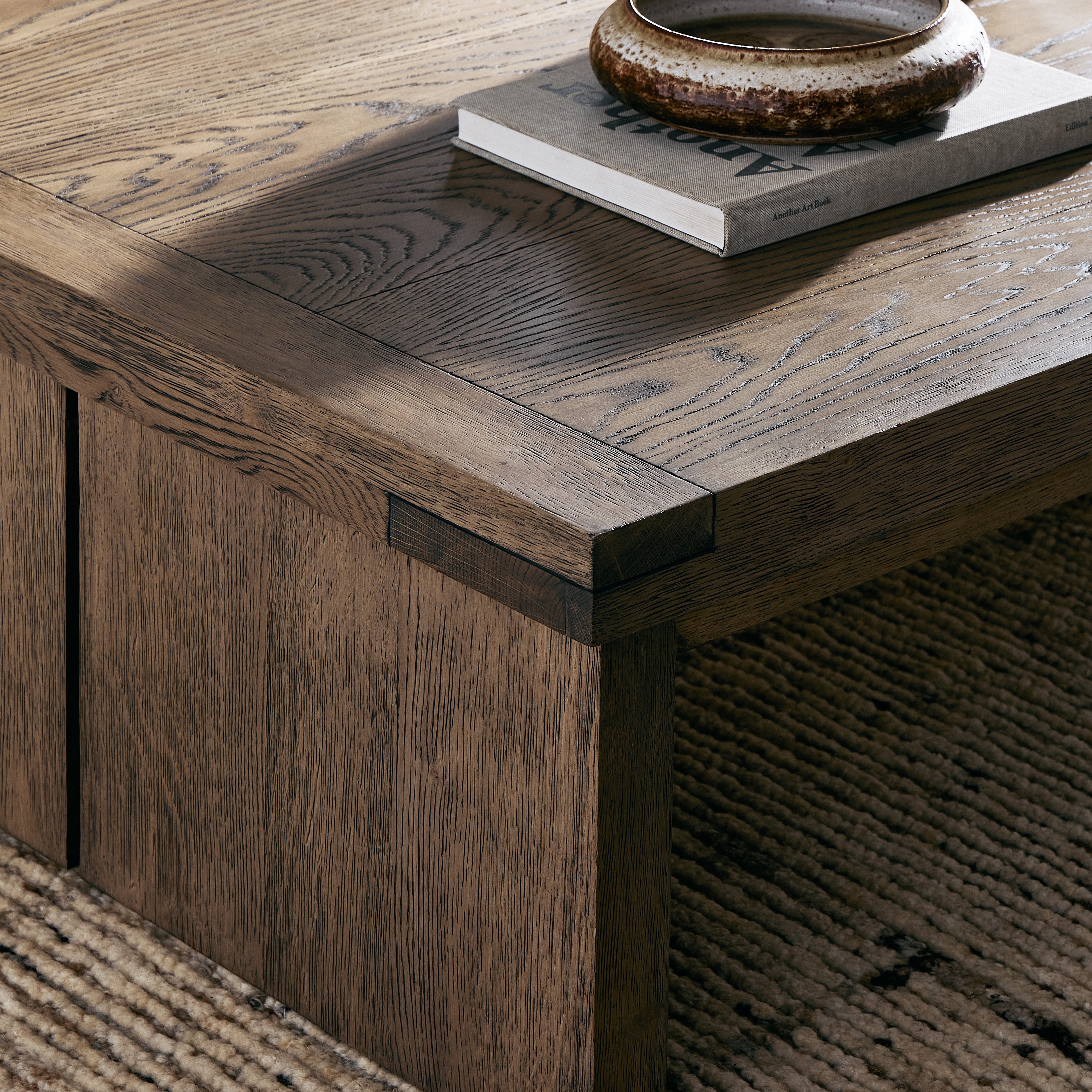 Warby Coffee Table-Worn Oak - Image 10