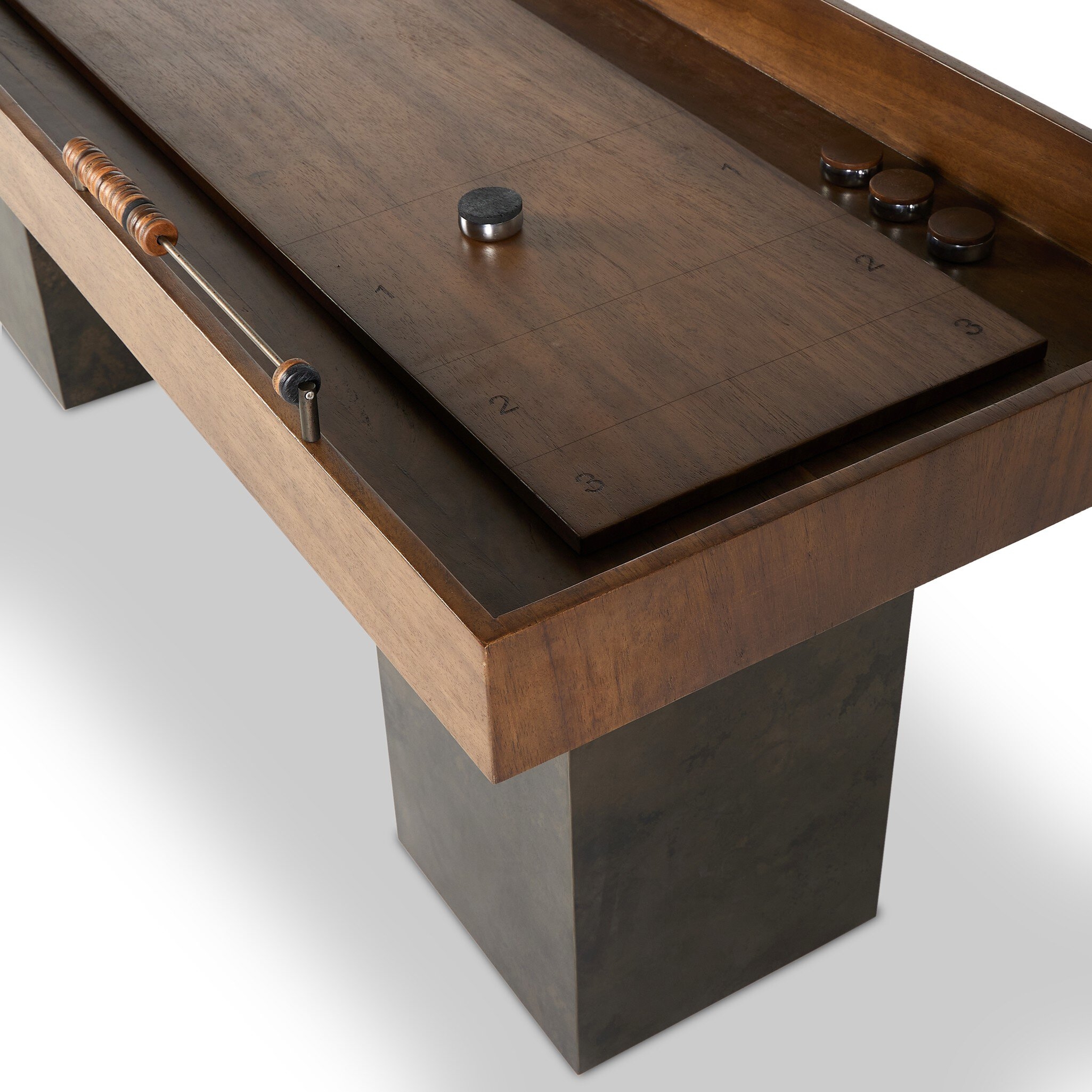 Shuffleboard Table - Carbonized Black - Image 2