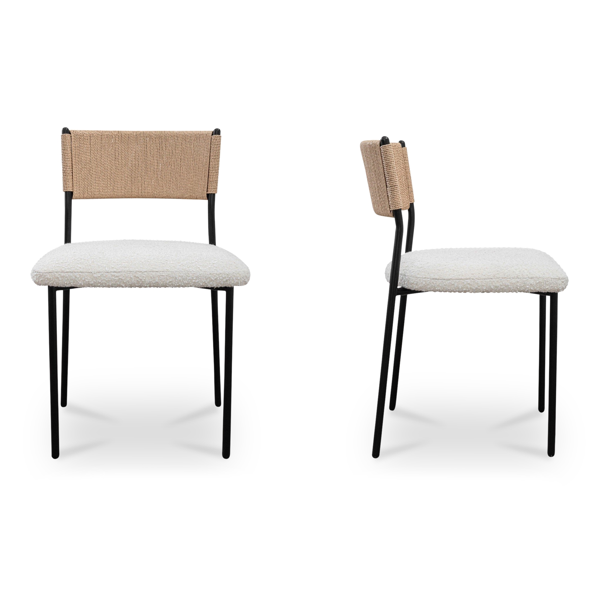 Foley Dining Chair White Set Of Two - Image 2