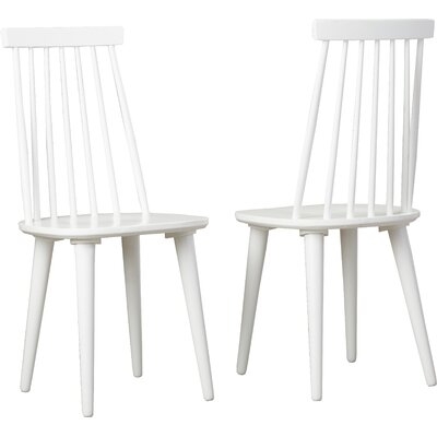 Spindle Solid Wood Dining Chair (set of 2) - Image 0