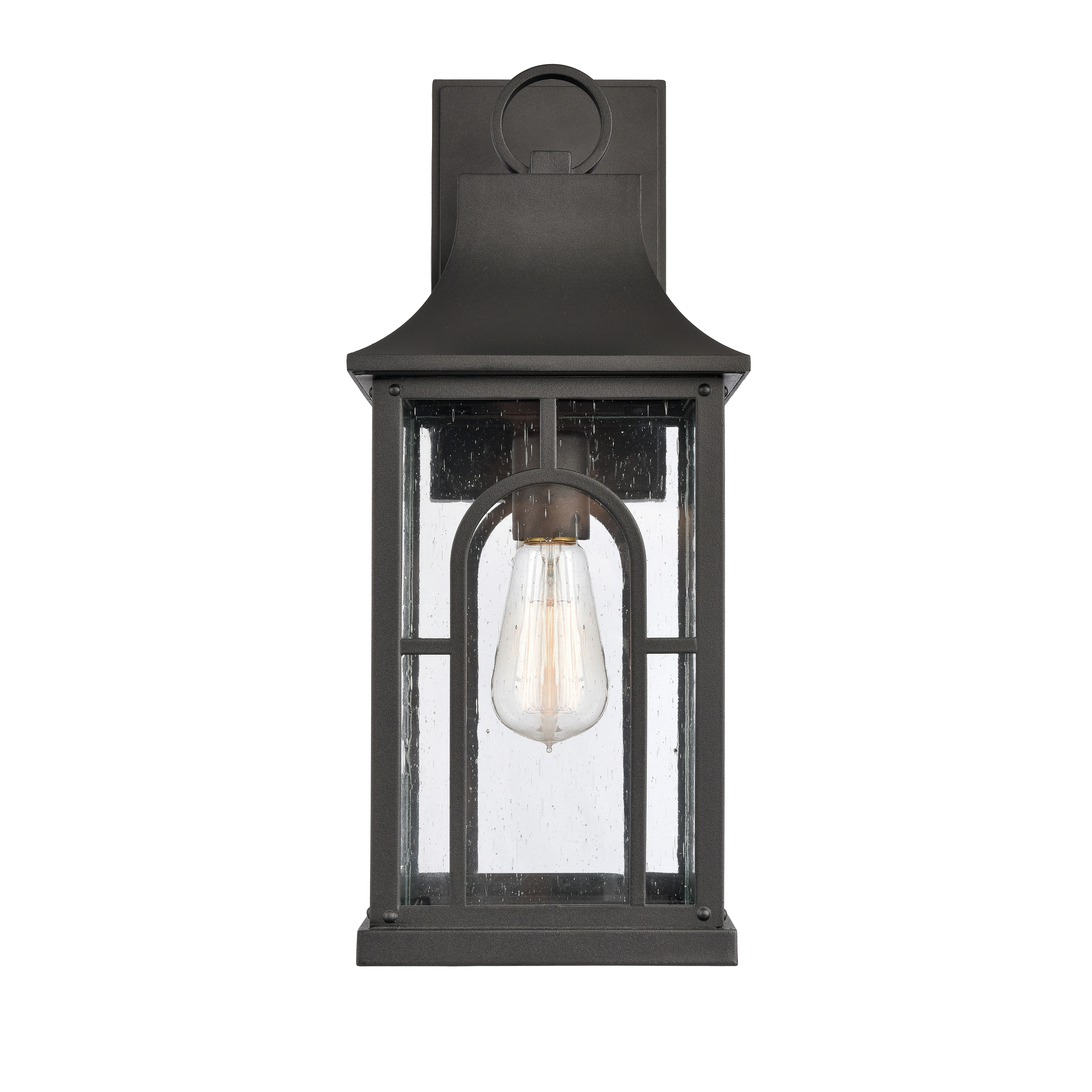 Triumph 17.75'' High 1-Light Outdoor Sconce - Textured Black - Image 0