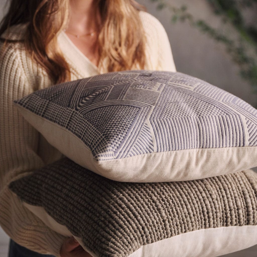 The Citizenry Palmera Pillow | Stone Blue - Image 1