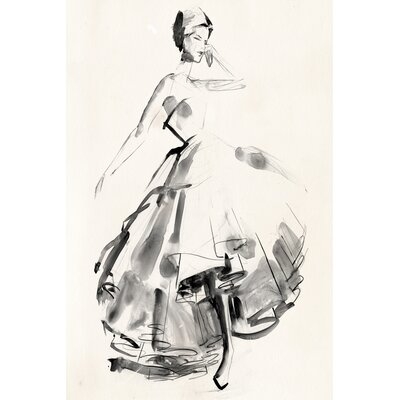 Vintage Costume II by Jennifer Paxton Parker Painting Print on Canvas - Image 0