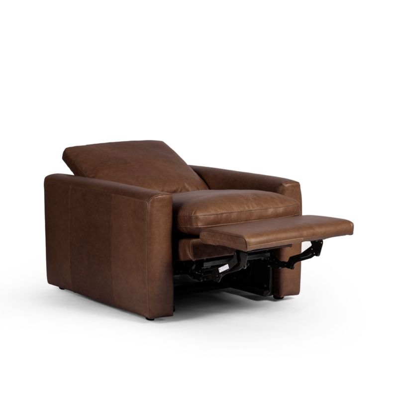 Tillery Sonoma Leather Power Recliner Accent Chair - Image 6