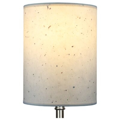 8" H x 6" W Linen Drum Lamp Shade ( Clip on ) - Image 0
