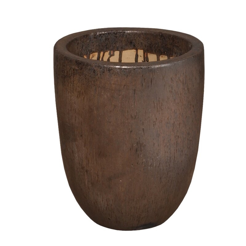 Emissary Home and Garden Cylinder Pot Planter Size: 16" H x 20" W x 20" D - Image 0