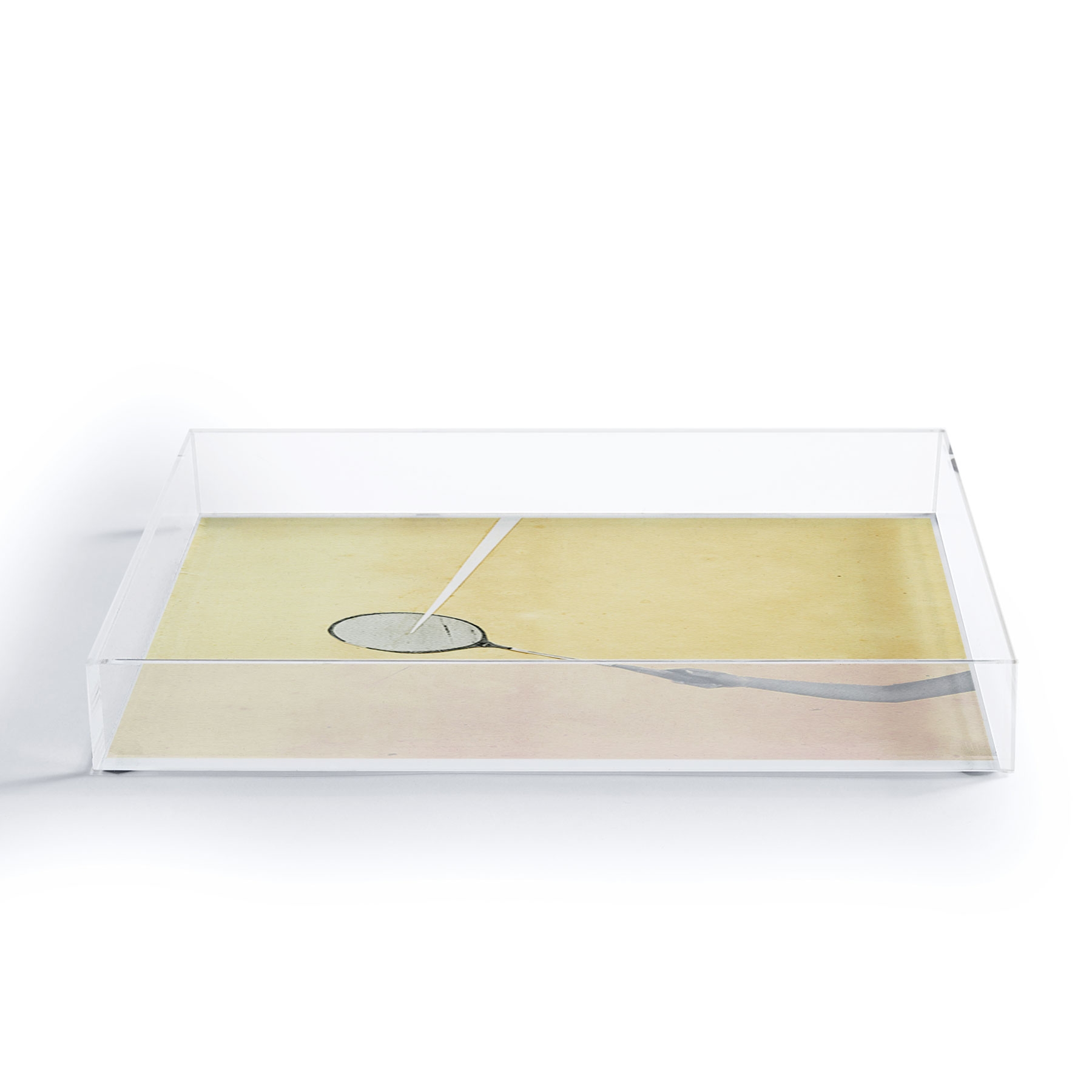 Tennis I by Cassia Beck - Acrylic Tray Medium 15.5" x 12" - Image 3