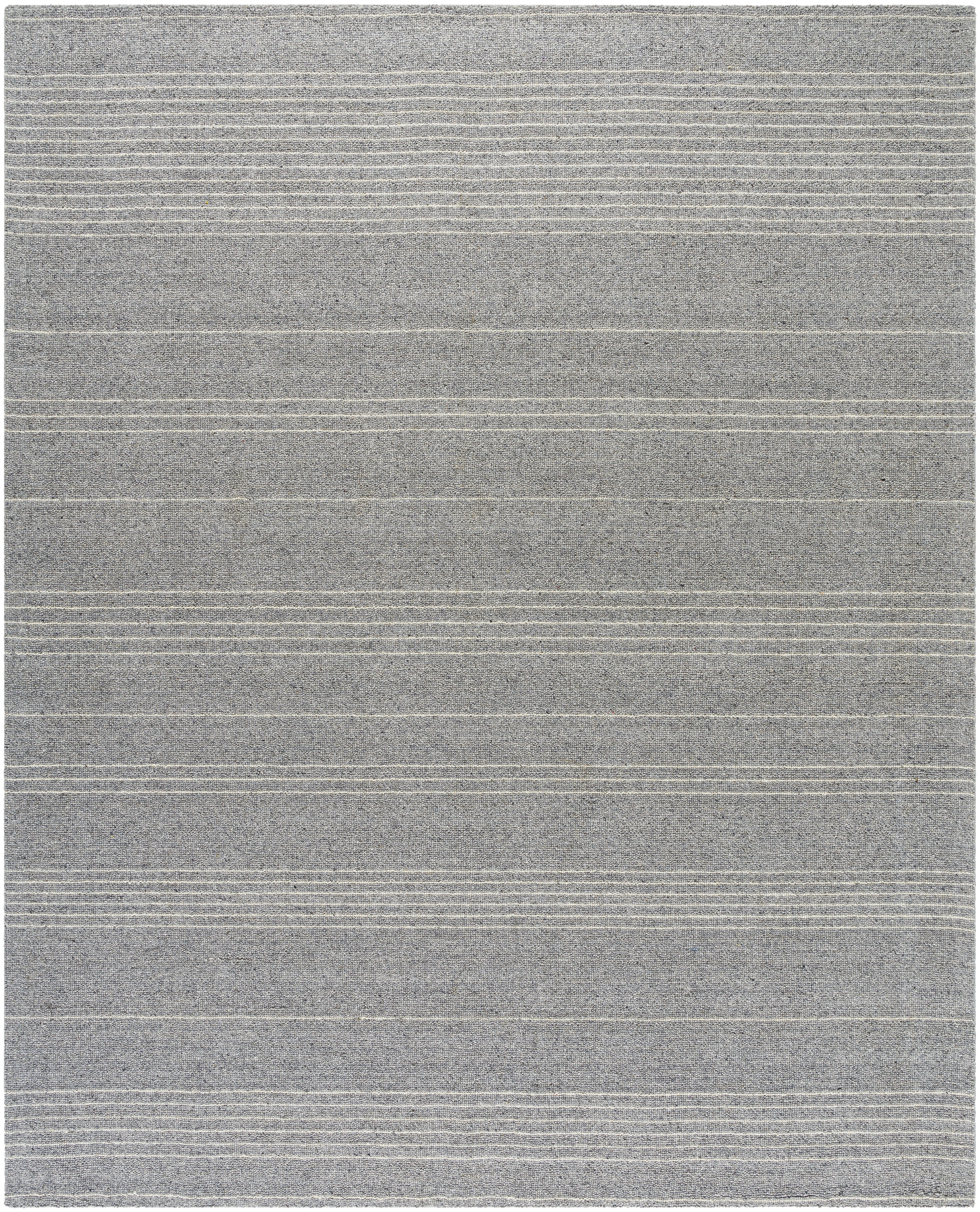 Romano Gray Indoor 9' x 12' Handmade Rug - Image 0
