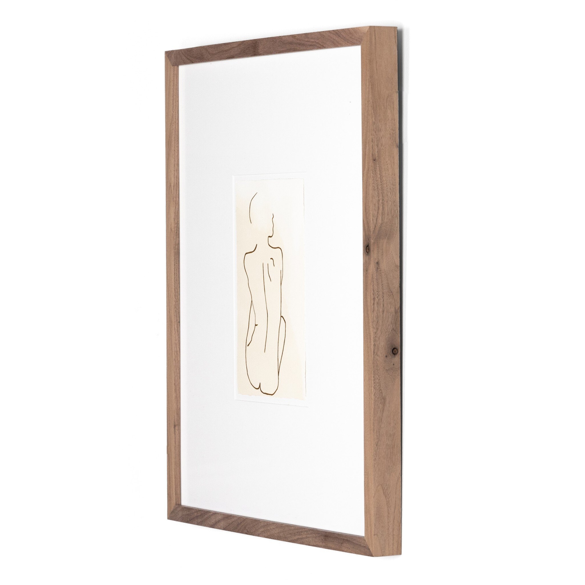Libre I by Gold Rush Art Co - Rustic 1.5 Walnut - Image 4