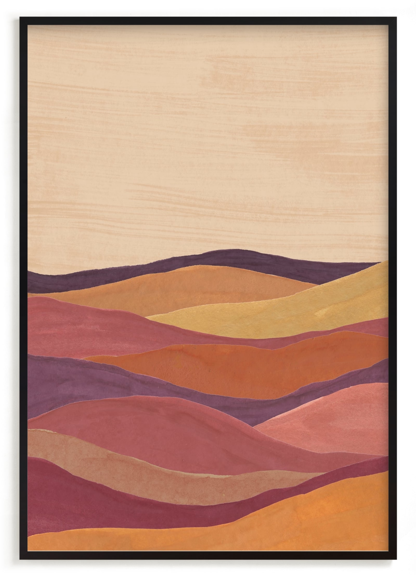 Desert Layers Limited Edition Fine Art Print 2 - Image 0