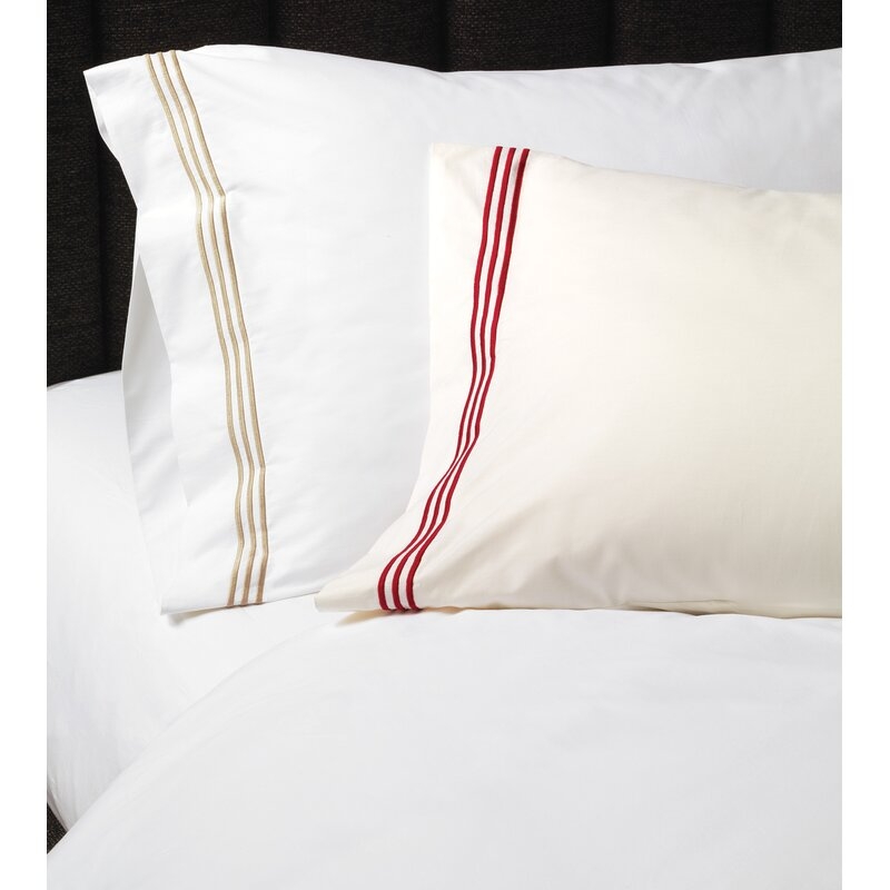 Eastern Accents Tessa 200 Thread Count Egyptian Certified Cotton Pillowcase - Image 0