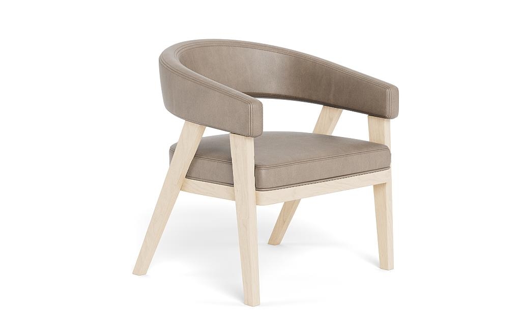 Marin Leather Accent Chair - Image 1