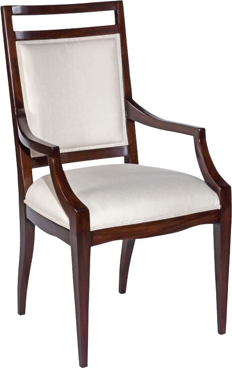 Woodbridge Furniture Addison Linen Upholstered Arm Chair - Image 0