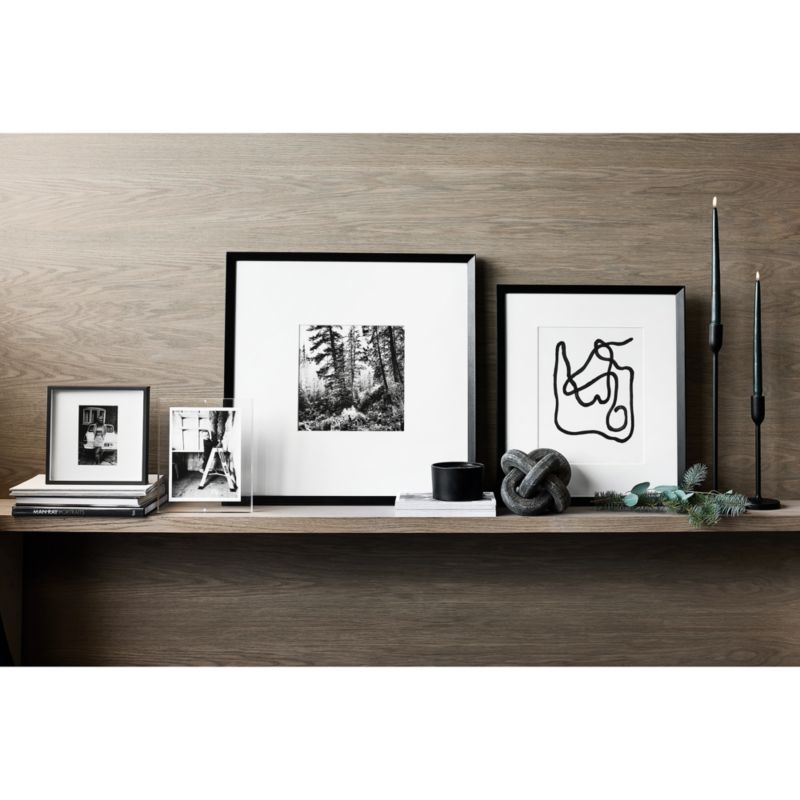 Black 12" Dipped Taper Candles, Set of 2 - Image 3