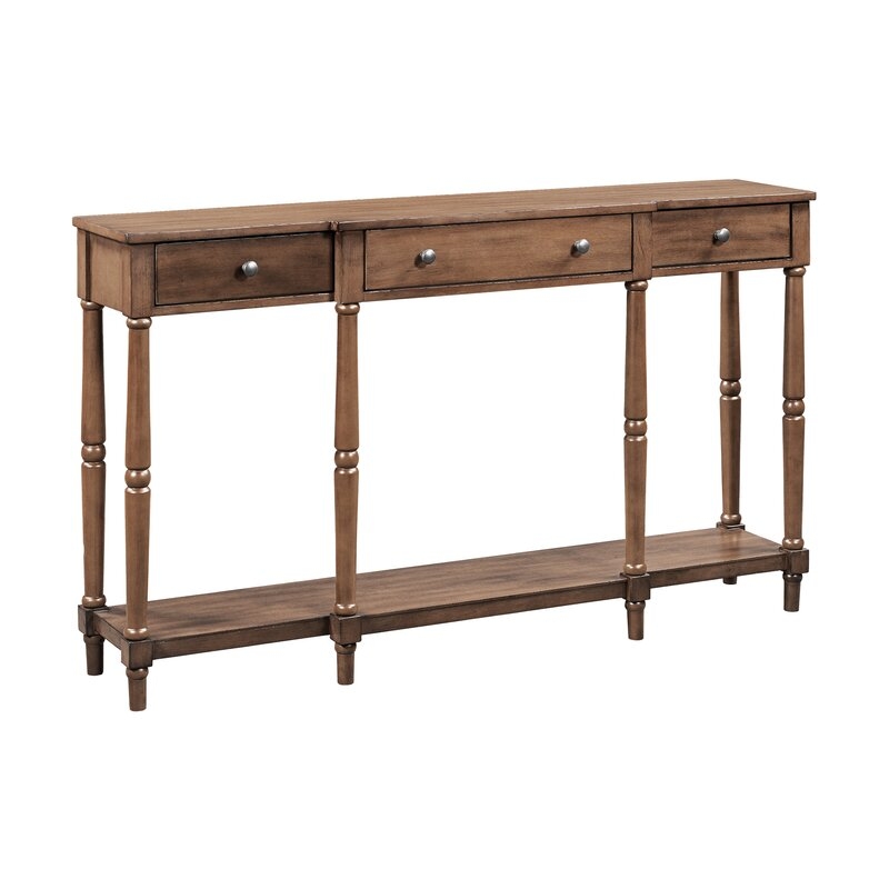 Solid Wood Console Table - Image 1