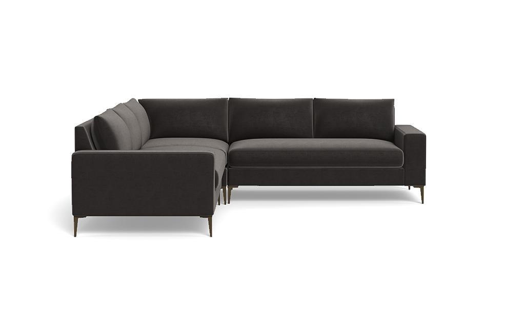 Saylor Wide Arm Corner 4-Seat Sectional Sofa - Image 0