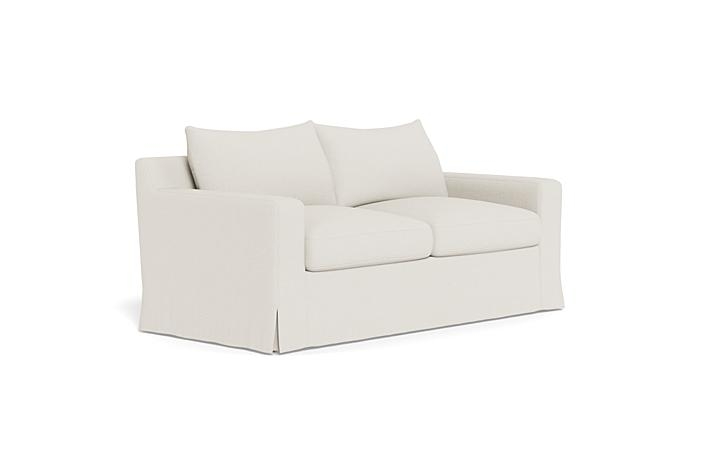 Sloan Slipcovered Loveseat - Image 1