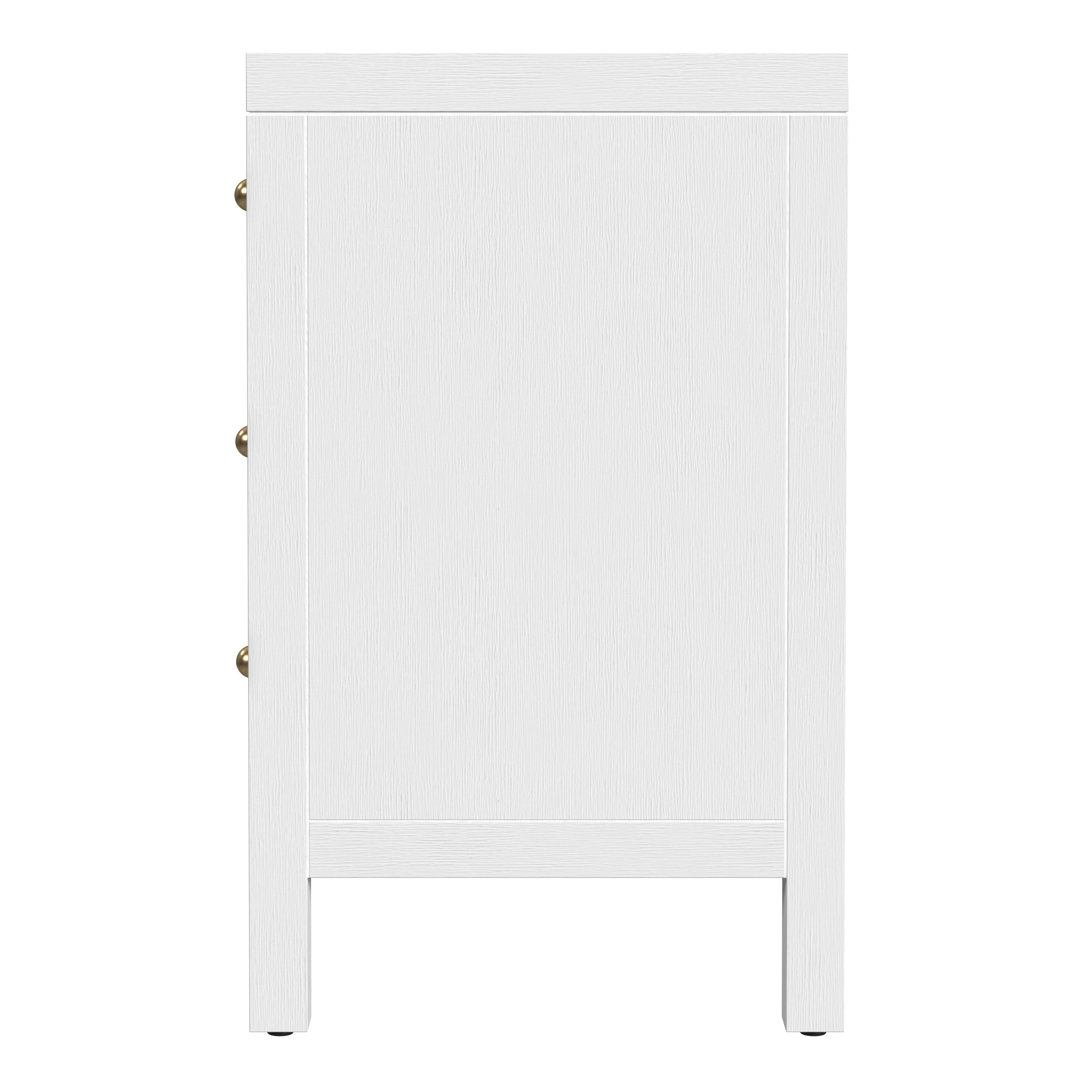 Nora White Nightstand - Image 1
