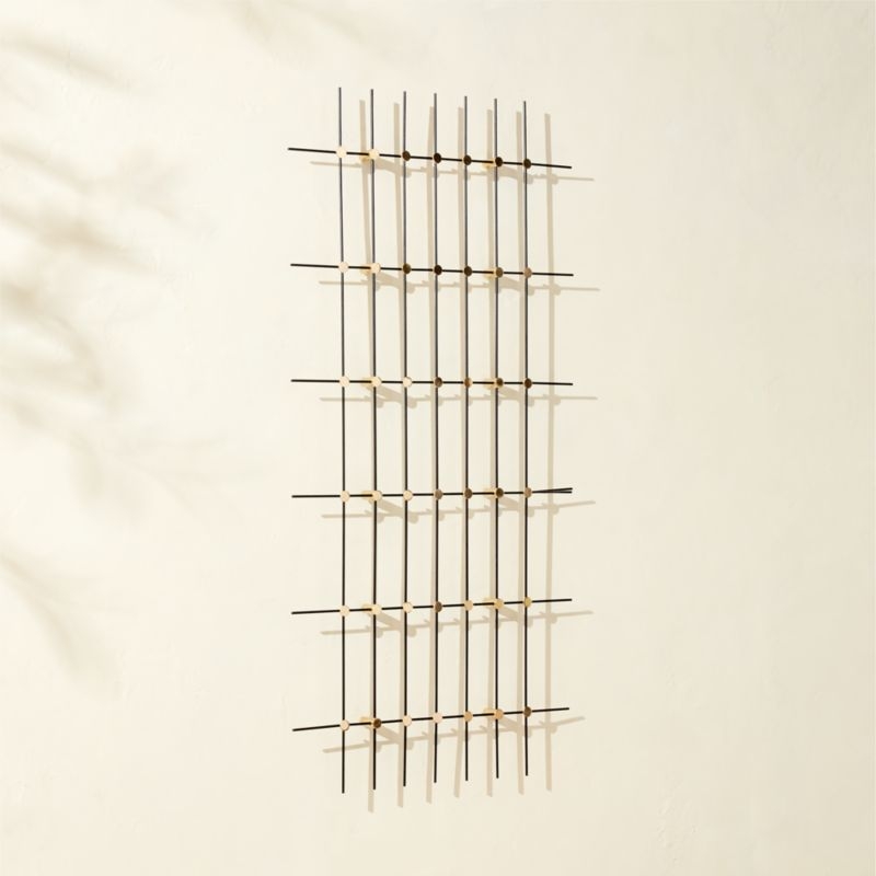 Palet Polished Brass Indoor/Outdoor Trellis - Image 3