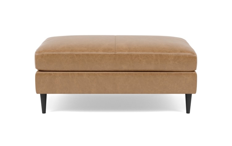 Sloan Leather Ottoman - Image 3