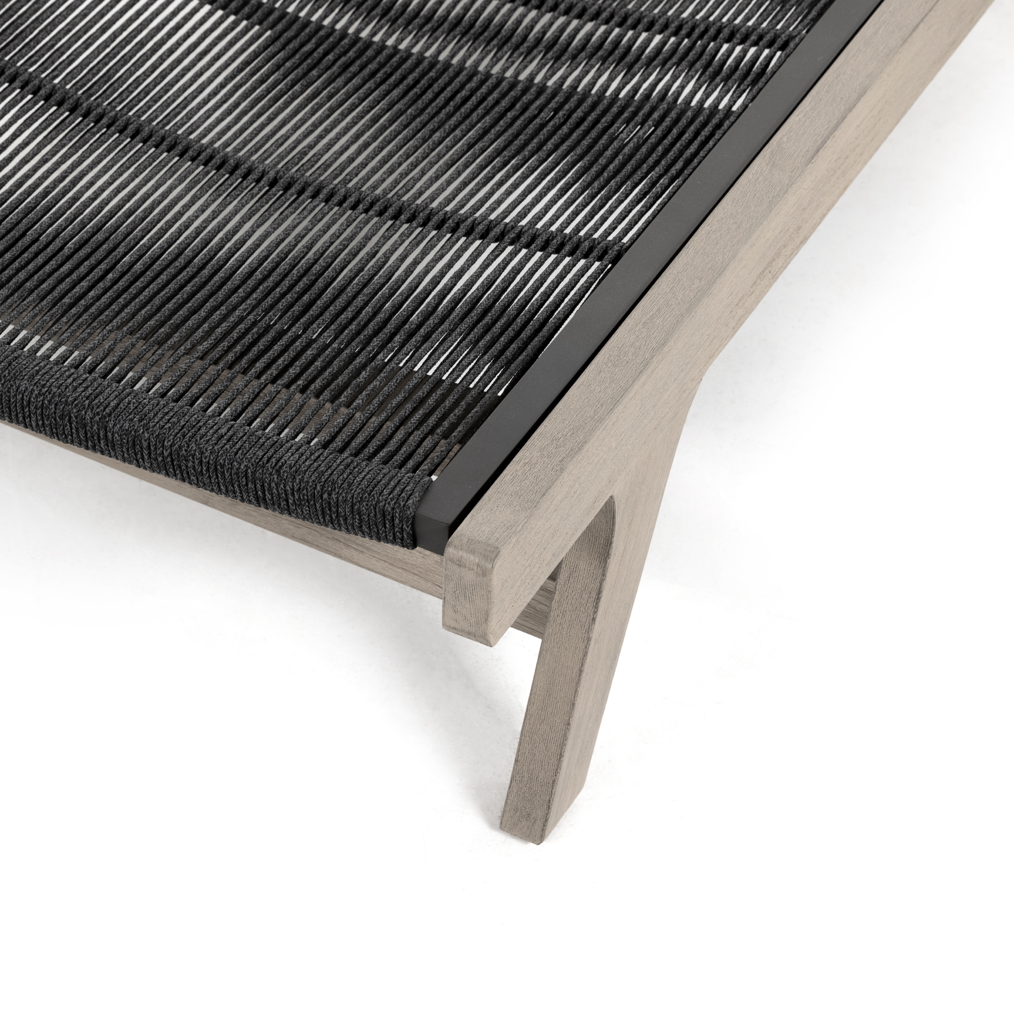 Julian Outdoor Chaise Lounge-Grey - Image 8