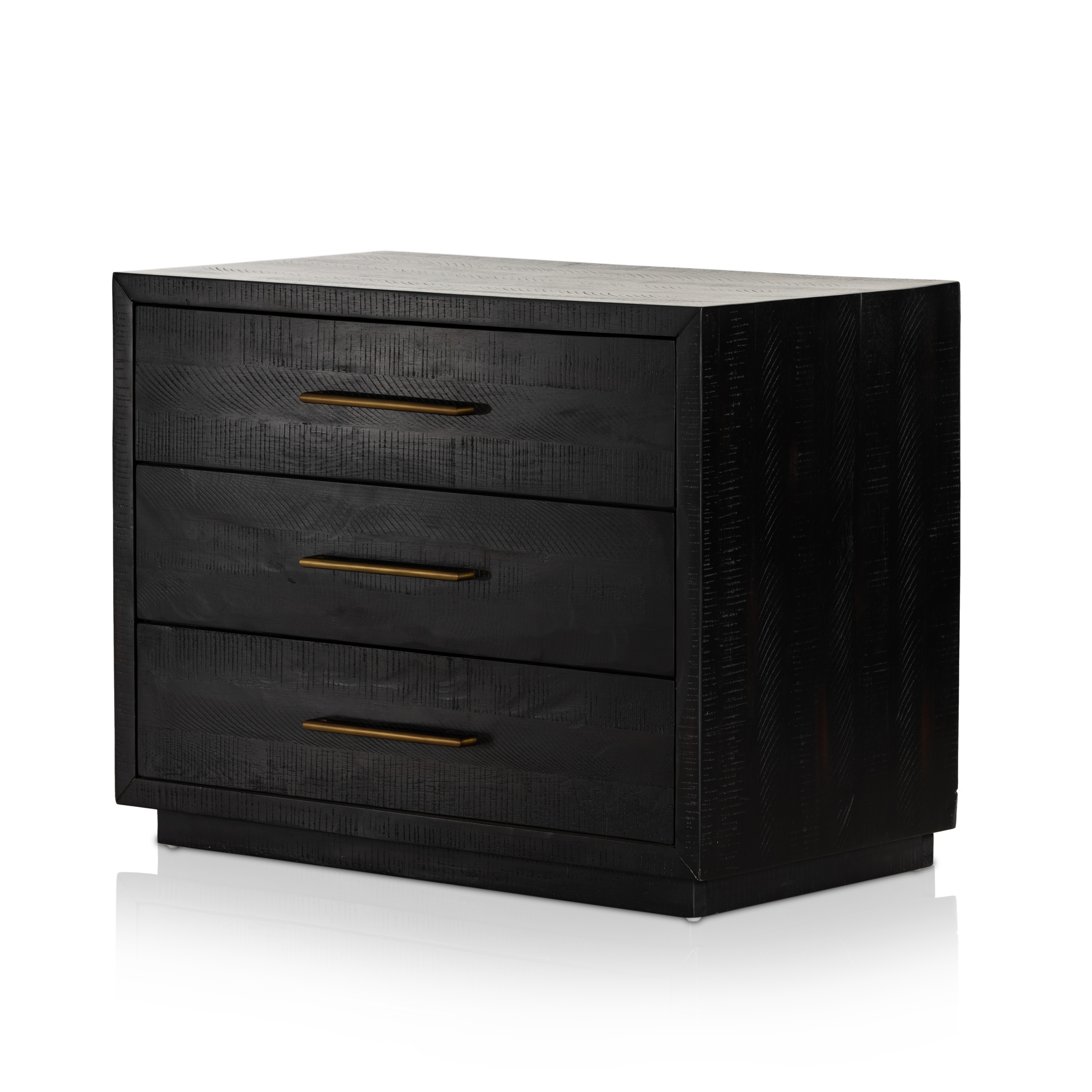 Suki Large Nightstand-Burnished Black - Image 0