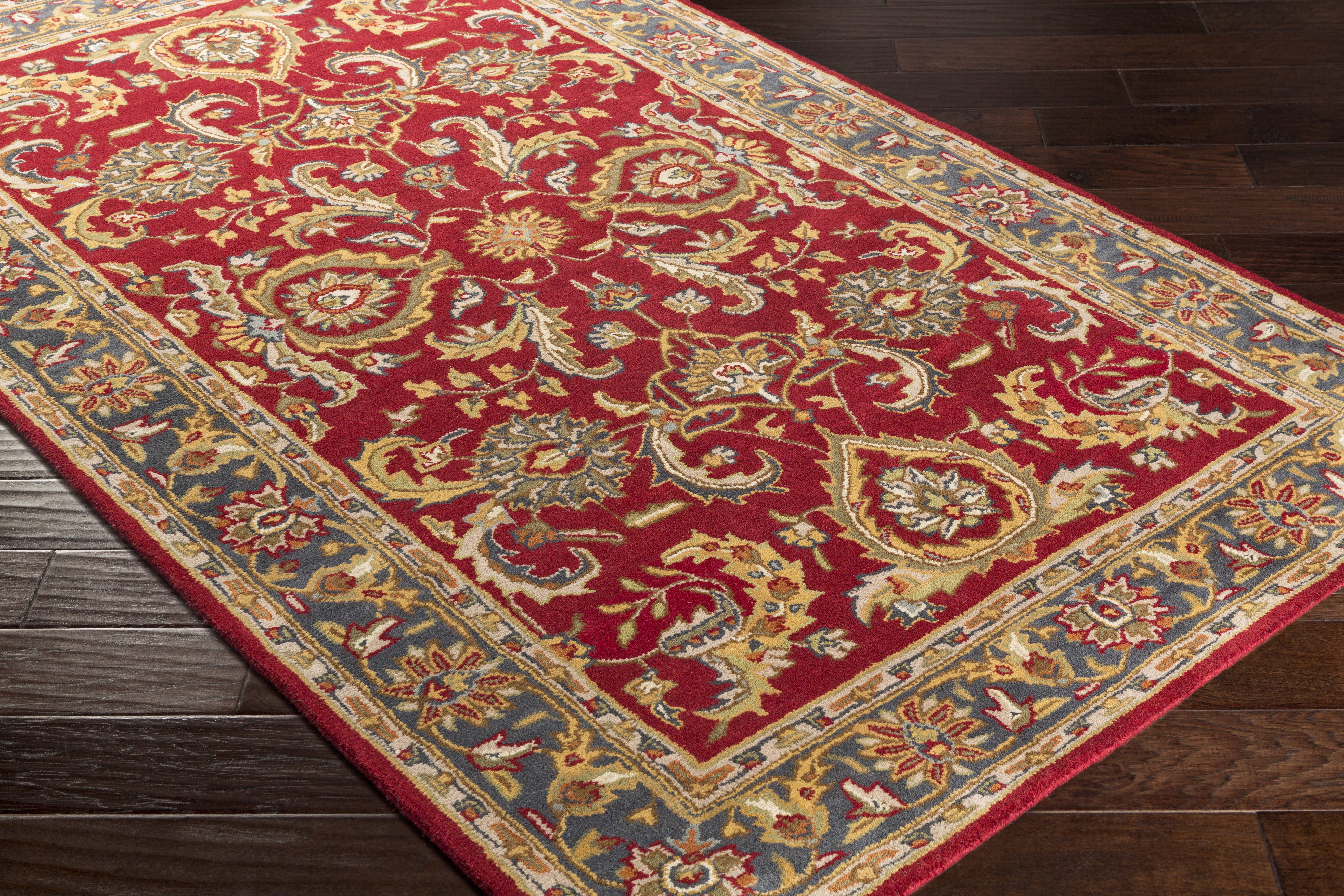 Middleton Brown Indoor 3'6" x 3'6" Handmade Rug - Image 6